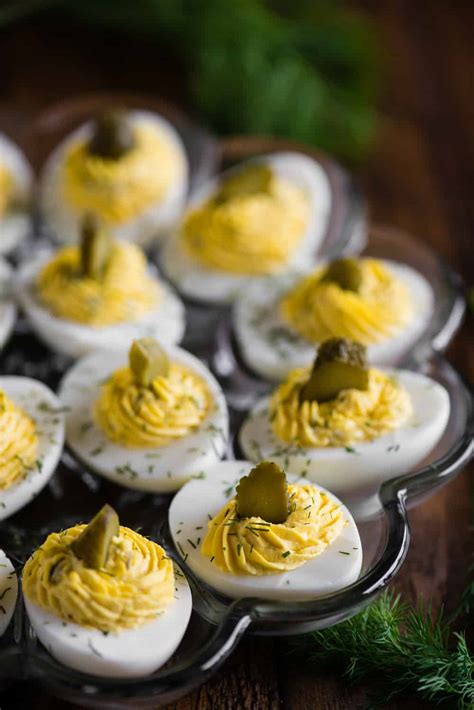 Dill Pickle Deviled Eggs Recipe Cart