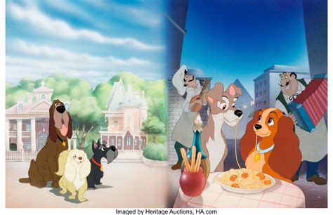 Lady And The Tramp Mouseworks Classic Storybook Wrap Around Cover Lot