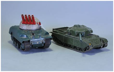 Two Metalplastic Toy Tanks One Vintage Xk491 Tank Made By Minic Toys