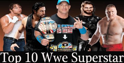 Top 10 Wwe Wrestlers Of All Time Youtube