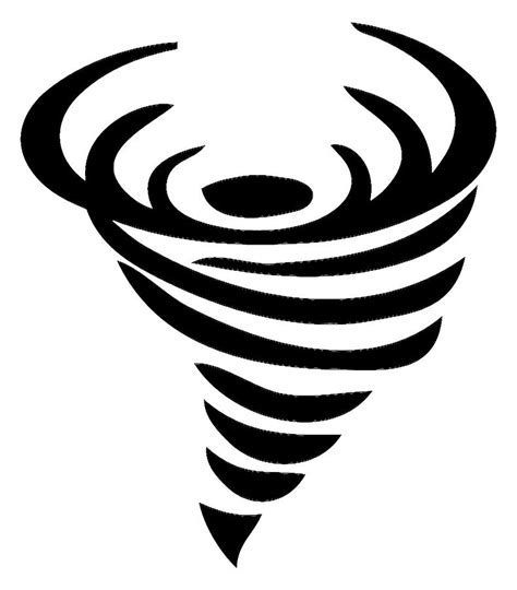 Tornado Twister Spiral Cyclone Swirl Vortex Storm Digital Art By