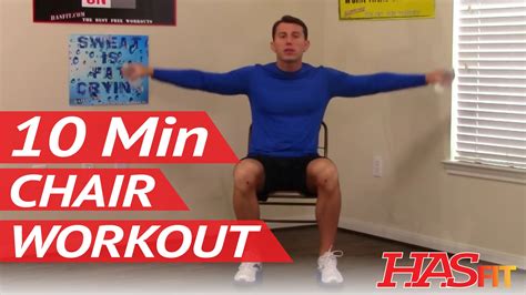 10 min chair workout for seniors hasfit seated exercise for seniors chair exercises for elderly