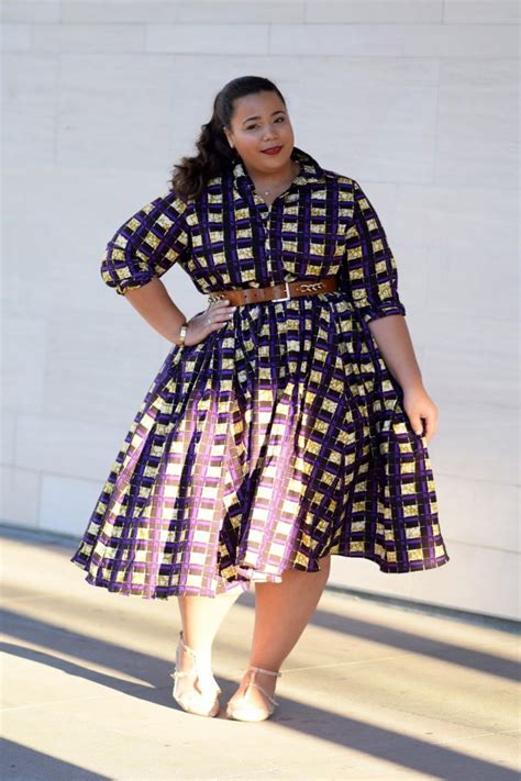 African Print Plus Size Dresses Designs 2017 Styles 7
