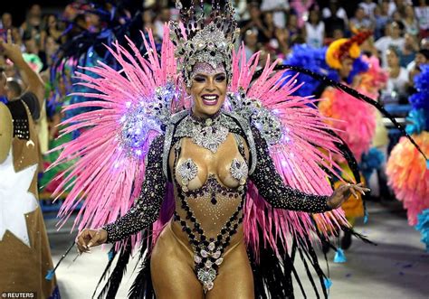 Brazils Carnival Erupts In An Explosion Of Colour Daily Mail Online