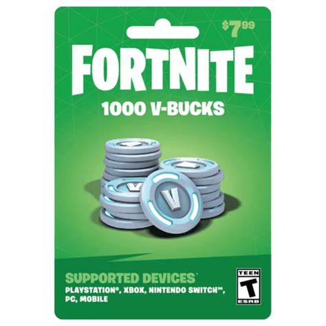Buy Fortnite 1000 V Bucks Card With Instant Delivery Gamers Side