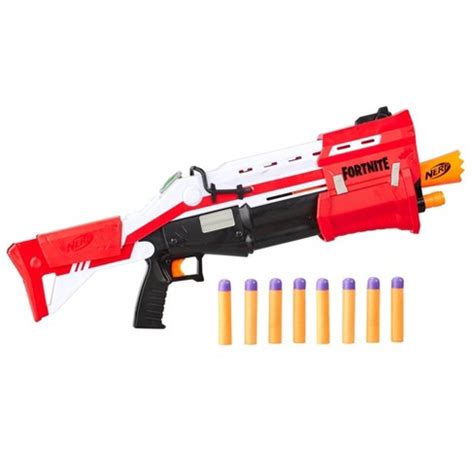 Toys only at target (5)‎. NERF Fortnite TS Blaster - Pump Action MEGA Dart Blaster ...