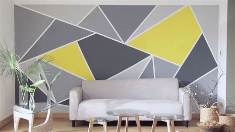 Resultado De Imagen De Pintura Geometrica Muro Wall Painting Living