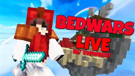Minecraft Bedwars Pro Live With Viewers Youtube