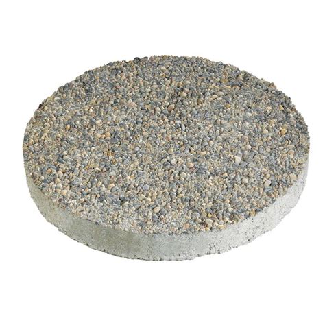 Aggregate Round Concrete Stepping Stones Landscape Creations