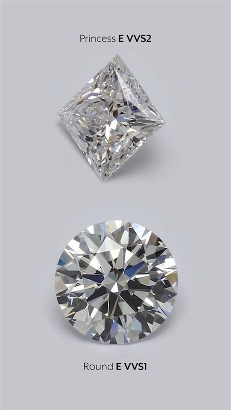 Diamond Shape Comparison Diamond White Diamond Diamond Shapes
