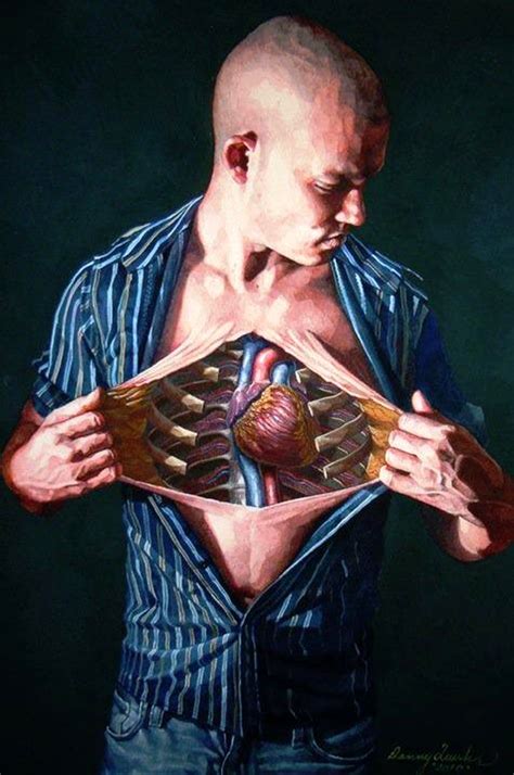 Surreal Watercolor Paintings Of Anatomical Self Dissections