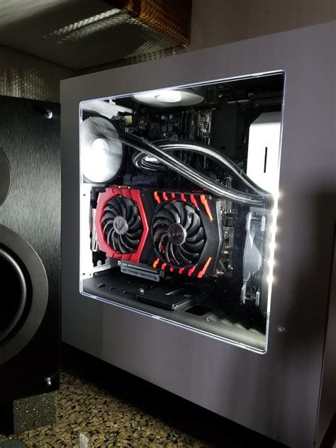 Better Picture Of The S340 Vertical Gpu Mounting Im Happy With It If