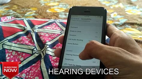 Fix Iphone Hearing Issues Hearing Aid Mode Youtube