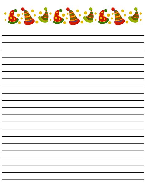 Free Printable Lined Writing Paper With Borders Get What You Need For