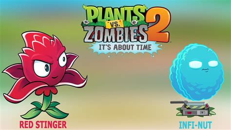 Plants Vs Zombies 2 Red Stinger Infi Nut Comeback In Neon Mixtape