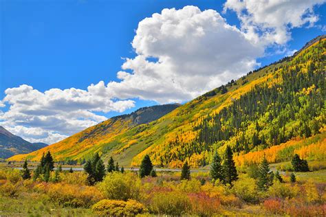 Red Mountain Pass Fall Colors Photograph By Ray Mathis Fine Art America