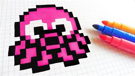 Handmade Pixel Art How To Draw Kawaii Octopus Pixelart Pixel Art