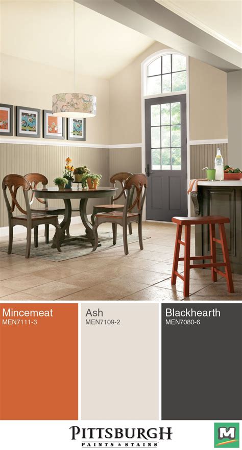 Create A Warm And Welcoming Dining Room With Pittsburgh Paints And Stains