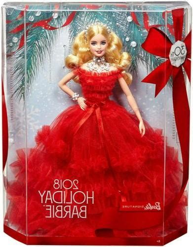 Barbie 2018 Holiday Doll Brunette