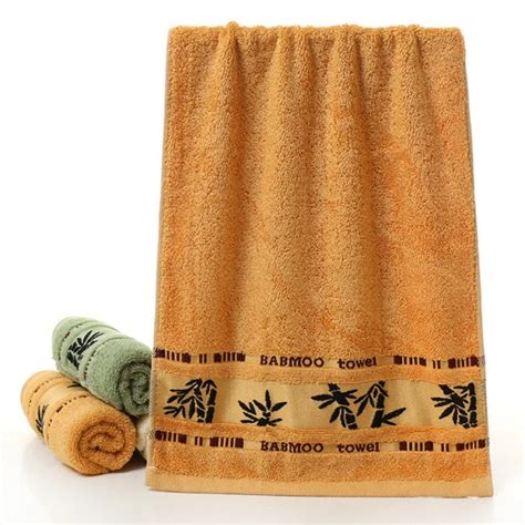 Home 35 75cm Bamboo Soft Bamboo Fiber Towel Bath Beach Bathroom Hand