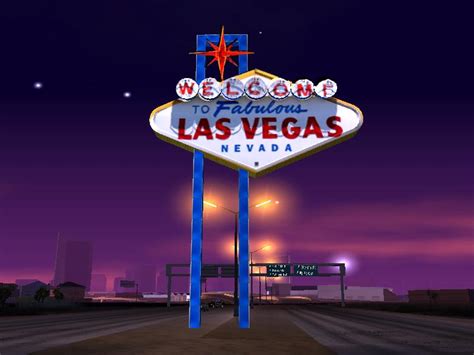 The Gta Place Welcome To Fabulous Las Vegas Sign