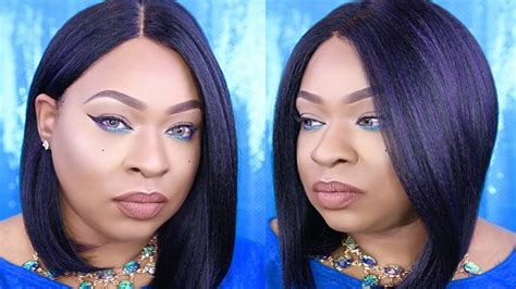 Freetress Equal Silk Base Lace Front Wig Trina~ Youtube