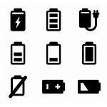 Battery Icon Status Iphone Vector Loading Icons