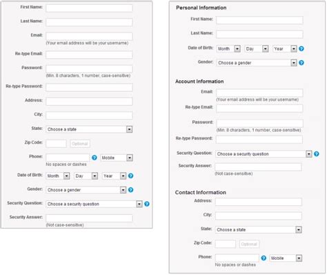Form Design Best Practices Examples With Checklist