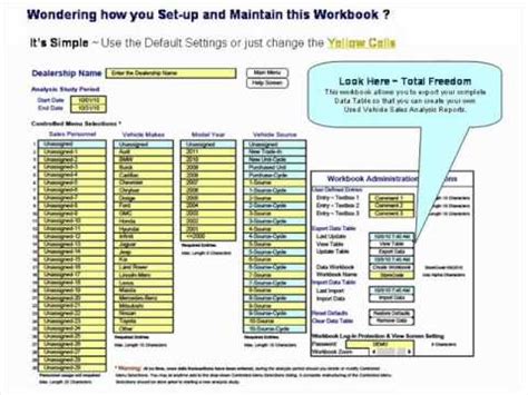 Or you can use sheet number as well. Used Vehicle Sales Analysis Spreadsheets - YouTube
