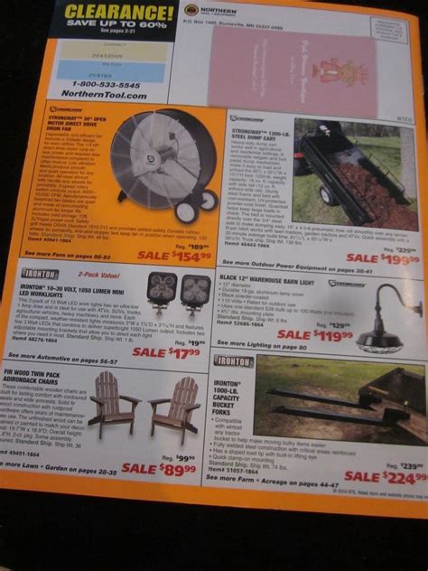 Northern Tool Equipment Catalog Look Book 1864 2018 Brand New Ebay