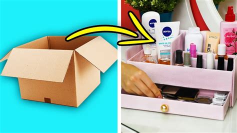 27 Cute Ways To Repurpose Cardboard Boxes Youtube