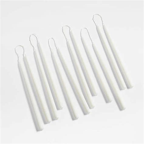 Taper Candles Thin Taper Candles And Candlestick Sets Crate And Barrel