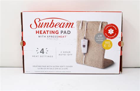 Sunbeam Heating Pad With Xpressheat King Size
