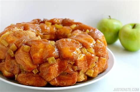 This method uses refrigerated biscuits instead. Caramel Apple Monkey Bread | Dessert Recipes With Canned Biscuit Dough | POPSUGAR Food Photo 8