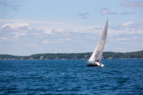 Sailing Along The Maine Coast Stock Photo Download Image Now Istock