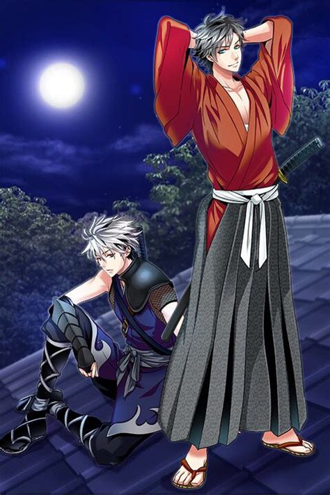 Samurai Love Ballad Party Yukimura And Saizo Cool Anime Guys All