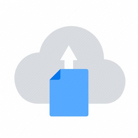 Cloud File Upload Icon Download On Iconfinder