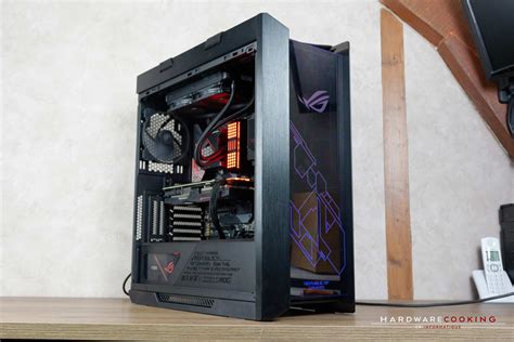 Test ASUS ROG Strix Helios un boîtier très haut de gamme RGB