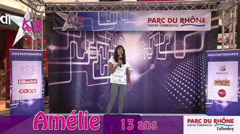 Amélie Kids Voice Tour Parc Du Rhône Collombey Youtube