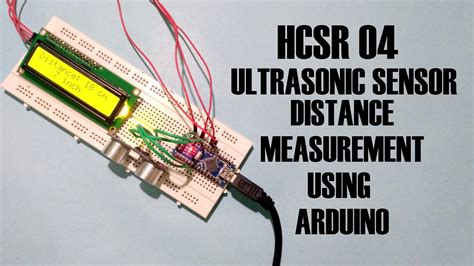 Distance Measurement Using Arduino Ultrasonic Sensor Arduino