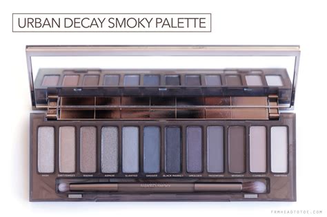 REVIEW SWATCHES Urban Decay NAKED SMOKY Palette From Head To Toe