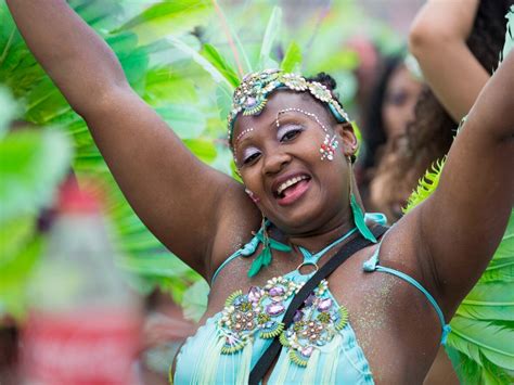 Jump Up Caribbean Carnival Parade Thrilling Spectators On Lake Shore