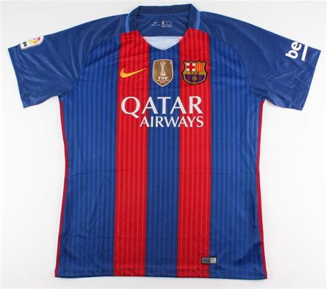 Lionel Messi Signed Nike Barcelona Jersey Psa Loa Pristine Auction