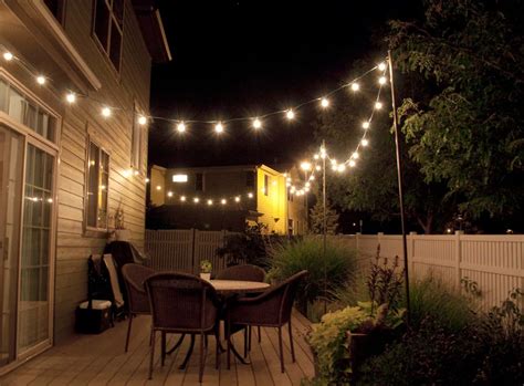 Creative Outdoor Lighting Using Christmas Lights