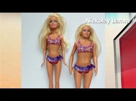 Barbie Gets Real Artist Nickolay Lamm Creates A New Barbie Using
