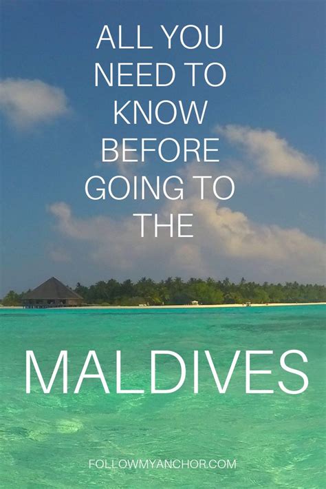 All You Need To Know Before Going To The Maldives Maldives Travel