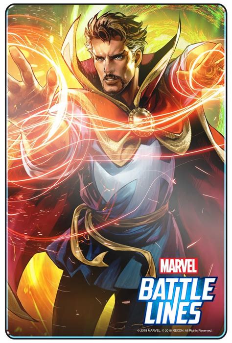 Marvel Reveals New Battle Lines Strategic Card Game