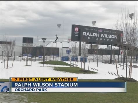 Snow Cleanup Continues At Ralph Wilson Stadium
