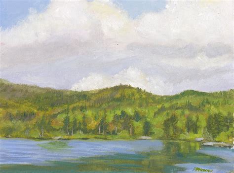 North Lake Catskill Mountains Painting By Robert P Hedden Fine Art