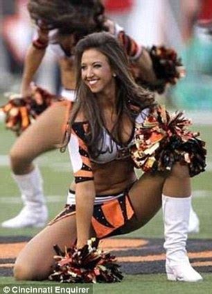 Sarah Jones Bengals Cheerleader Who Had Sex With One Of Her Babes Speaks Out Daily